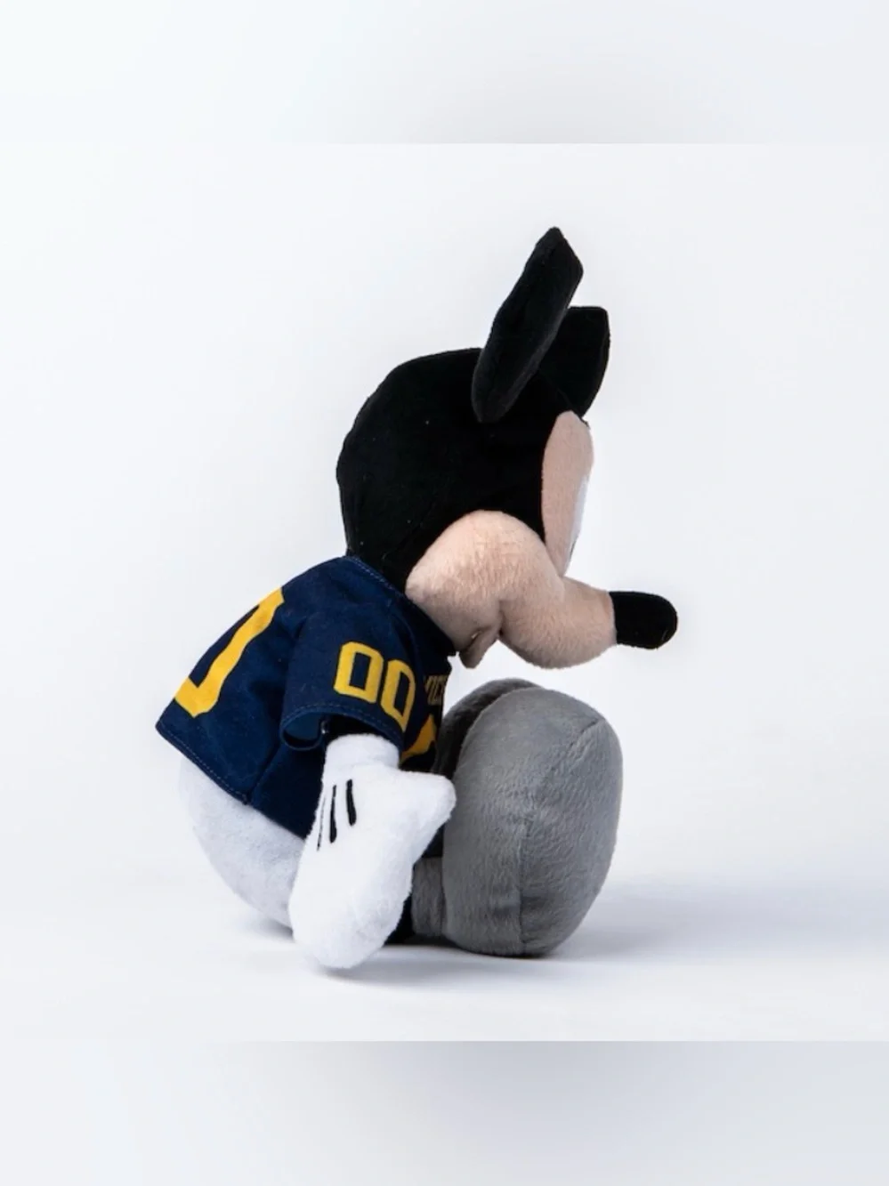 Disney NCAA Michigan Wolverines Mickey Mouse Plush Football Jersey 00